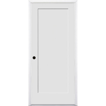 Codel Doors 32"x80"x1-3/4" Primed 1-Panel Interior Shaker 20min Fire Rated 4-9/16" RH Prehung Door 2868134PRI840120MRH1DM4916